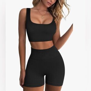 Seamless Ribbed Workout Set